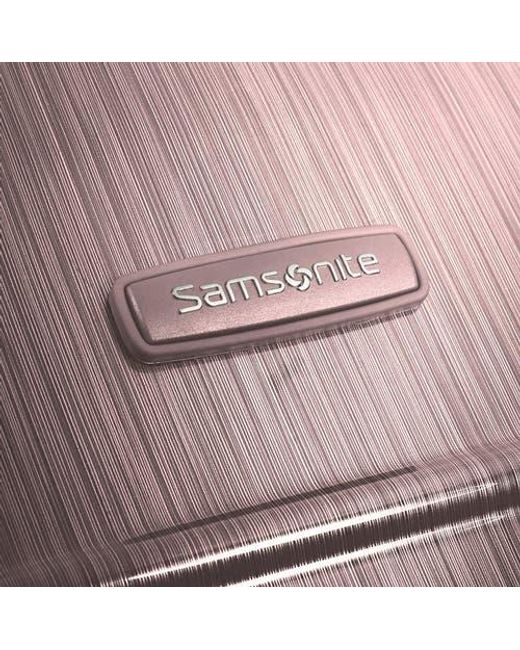 Samsonite Pink Winfield 2 Checked-Large 28-Inch Hardside Expandable Luggage With Spinner Wheels