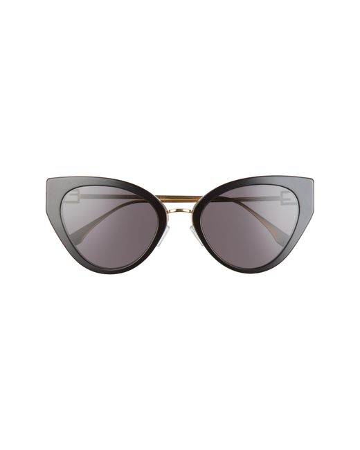 Fendi Gray 54mm Gradient Cat Eye Sunglasses