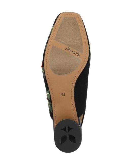 J. Reneé Black Hollee Slingback Pump