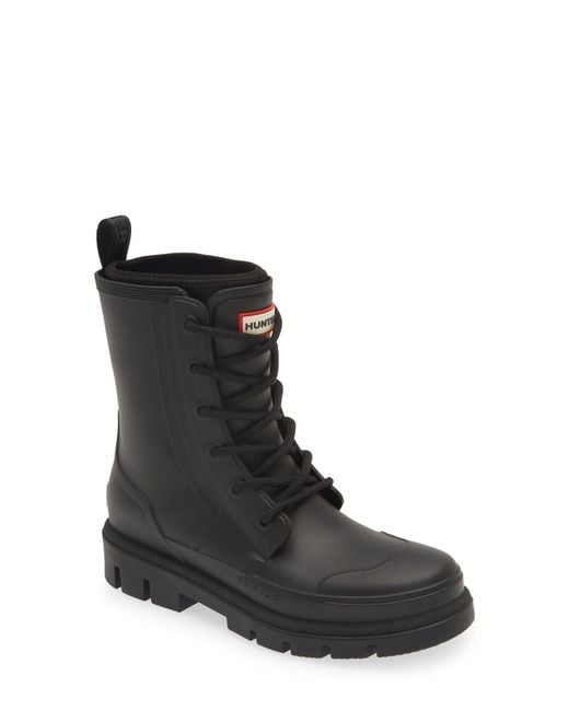 Hunter Black Diana Waterproof Rainboot