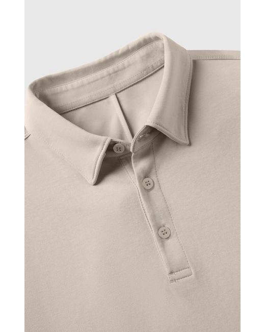 Jack Archer Natural Jetsetter Tech Performance Polo for men