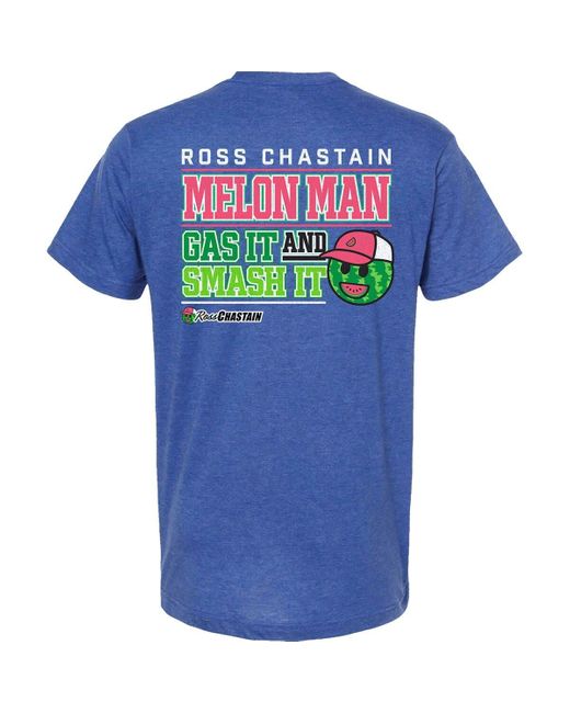 CHECKERED FLAG Blue Sports Ross Chastain Gas It & Smash It T-shirt At Nordstrom for men