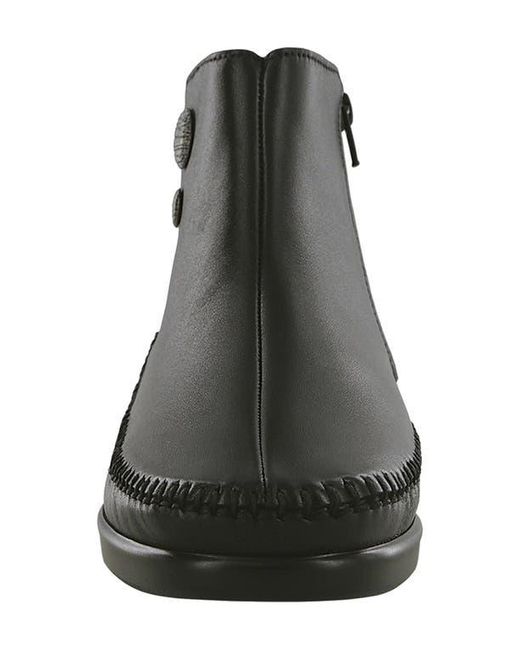 SAS Black Jade Zip Bootie