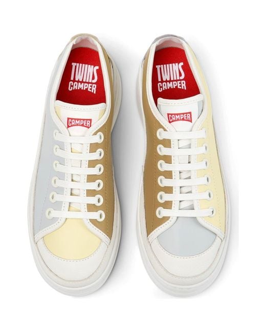Camper Multicolor Runner Up Twins Platform Sneaker