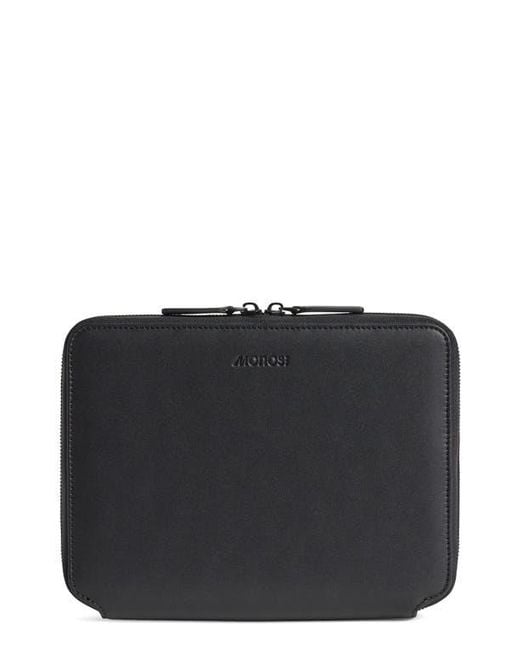 Monos Black Metro Zip Folio