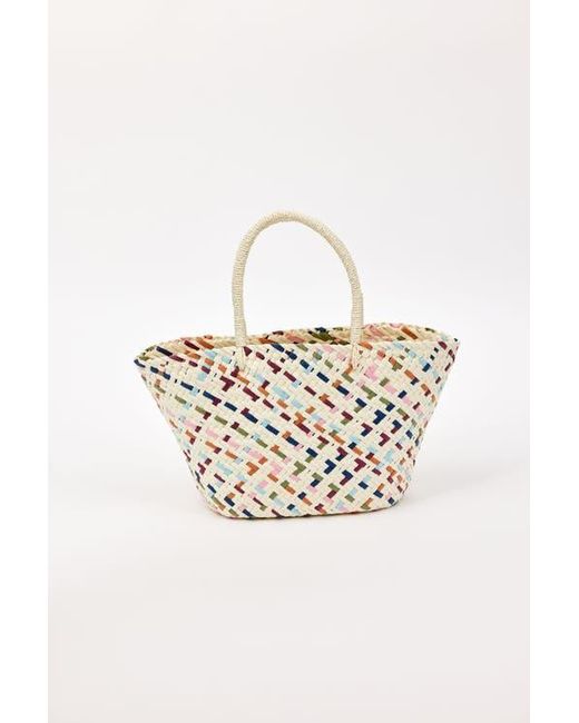 Hat Attack White Chella Tote