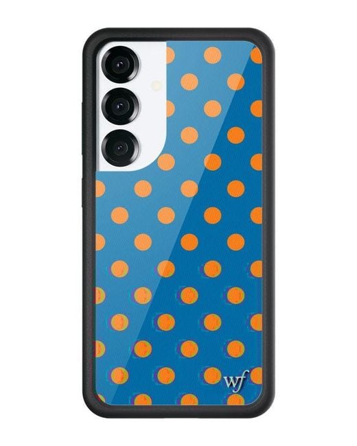 Wildflower Cases Blue Polka Dot