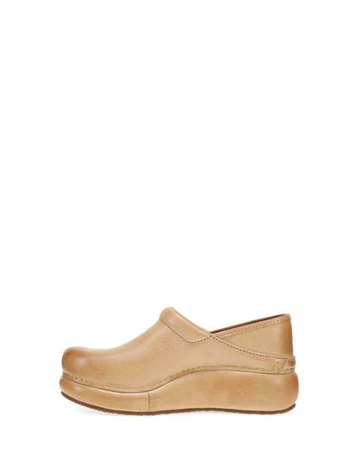 Dansko Natural Platform Pro Clog