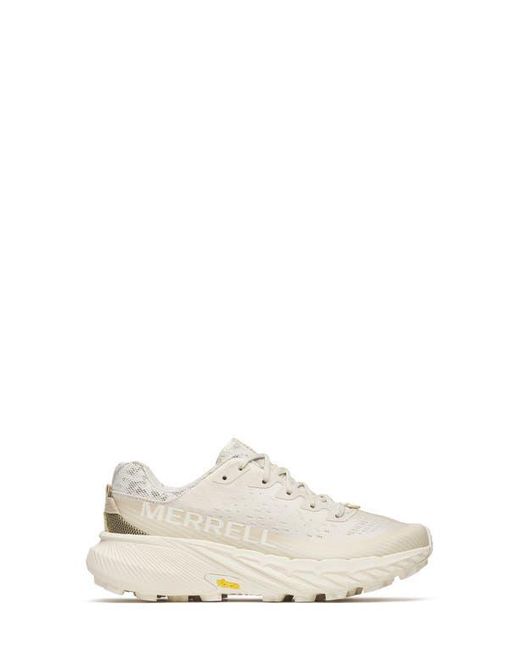 Merrell White Agility Peak 5 Running Shoe