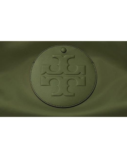 Tory Burch Green Ella Small Tote