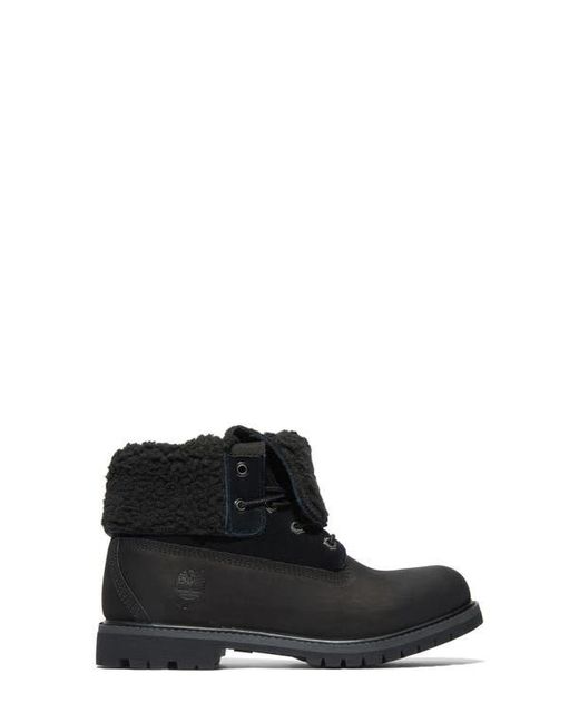 Timberland Black Authentic Waterproof Mid Hiking Boot