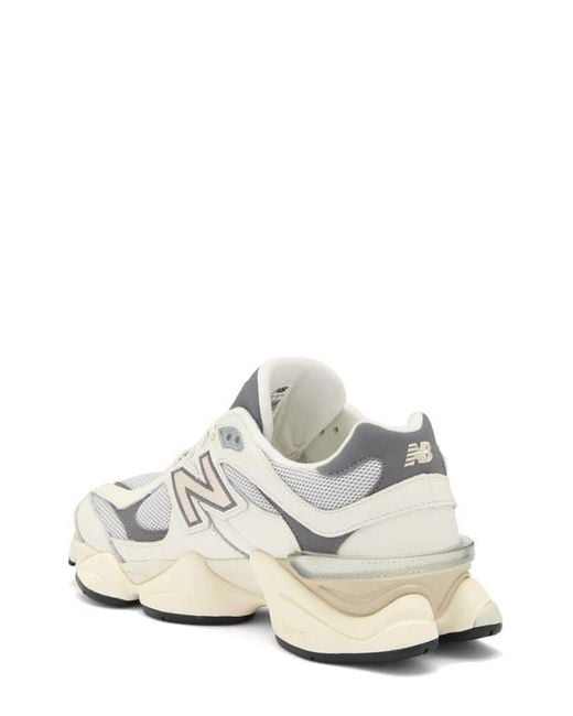 New Balance White Gender Inclusive 9060 Sneaker