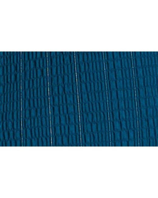 Spanx Blue Spanxshape Boostup Glow Weave Skort