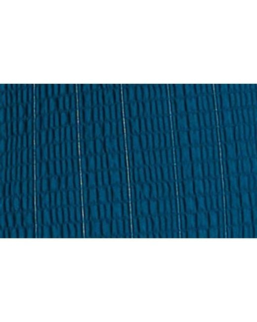 Spanx Blue Spanxshape Boostup Glow Weave Skort