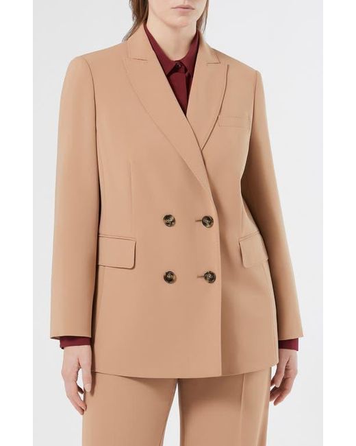 Marina Rinaldi Natural Fox Double Breasted Jacket