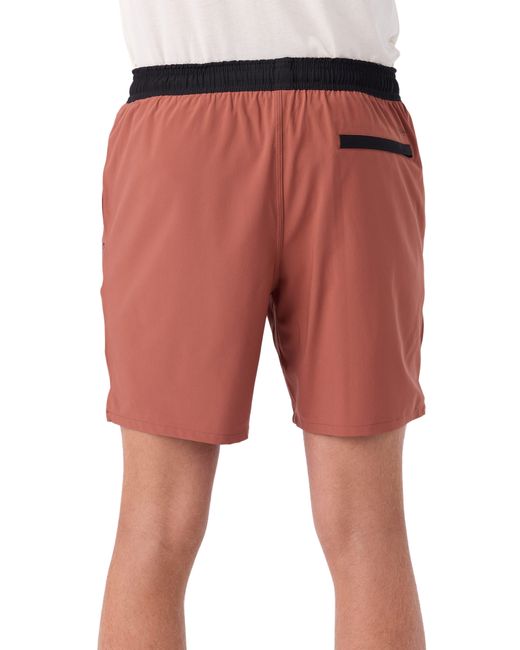 O'neill Sportswear Red Perform Light Lined Shorts for men