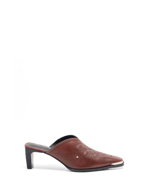 Free People Brown Roxi Western Mule