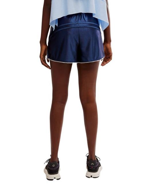 Free People Blue Fp Movement Roll With It Shorts