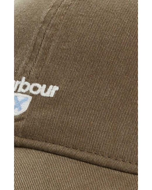 Barbour Green 'Cascade' Baseball Cap