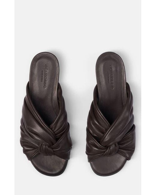 Scarosso Black Bebe Sandals