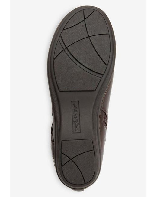 Comfortview Brown The Bronte Bootie