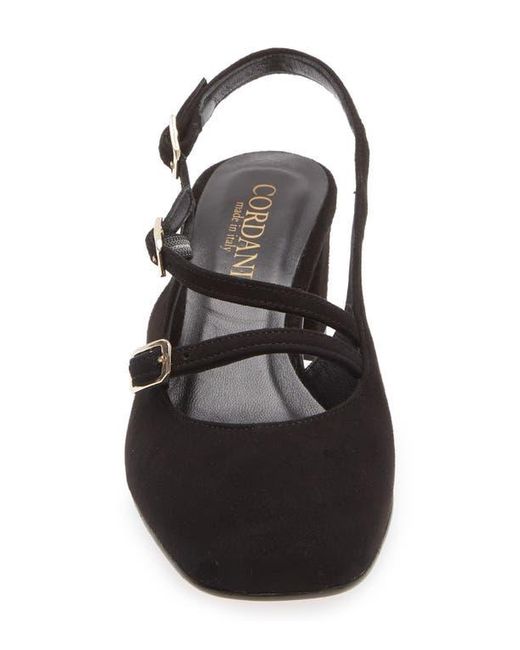 Cordani Black Gavin Slingback Pump
