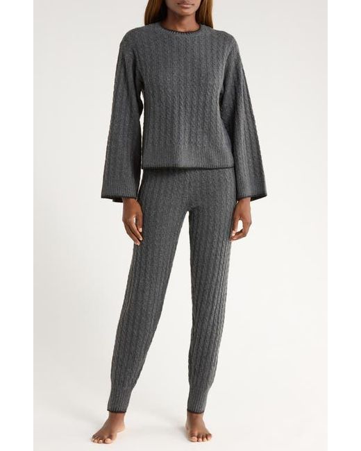 Ugg Black Lorelai Cable Joggers
