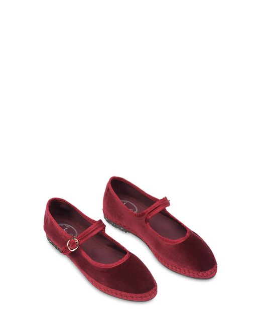 Flabelus Red Lucrecia Mary Jane Flat