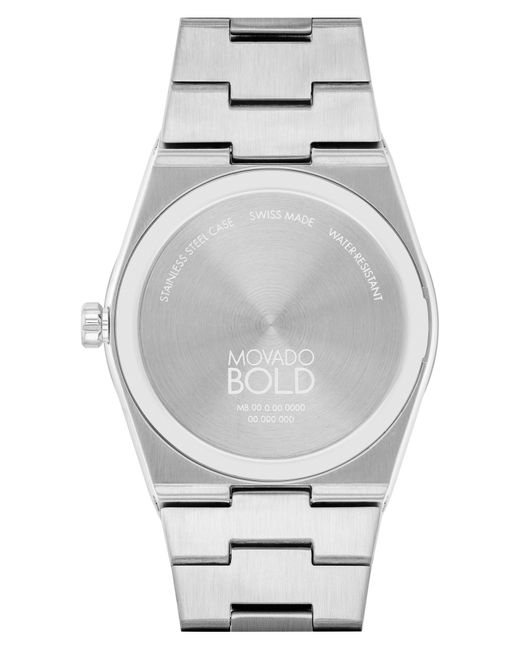 Movado Gray Quest Bracelet Watch for men