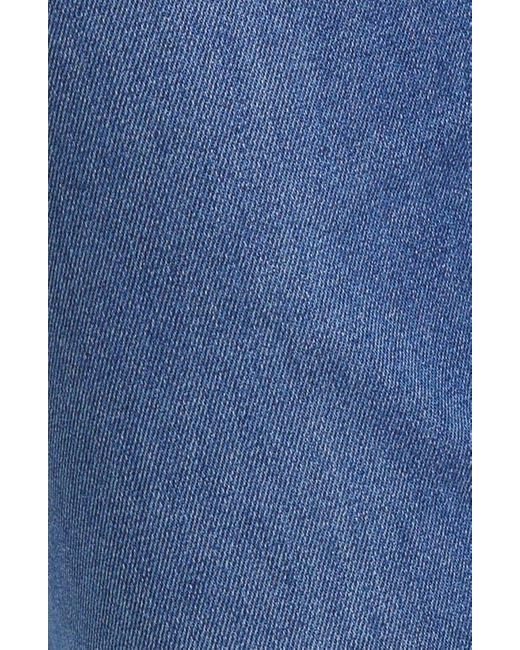 Levi's Blue Ribcage High Waist Ankle Straight Leg Jeans