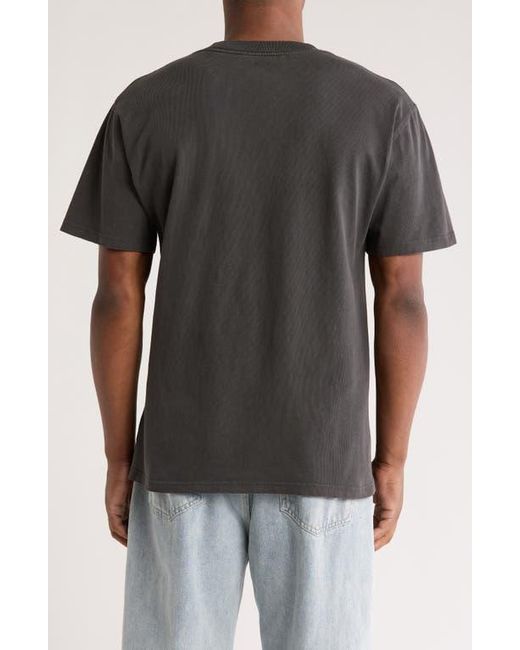 Saint Studio Black Find The Good Graphic T-Shirt for men