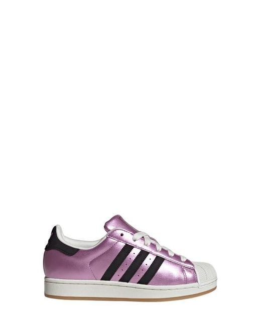 Adidas Purple Superstar Ii Sneaker