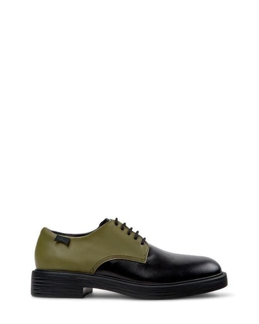 Camper Black Dean Mismatched Derby for men