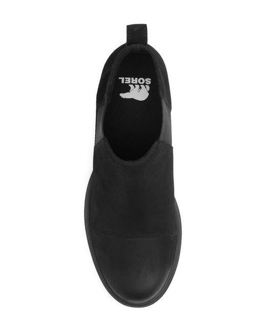Sorel Black Evie Ii Chelsea Bootie