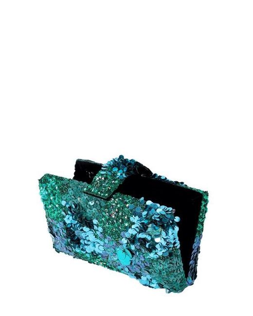 Simitri Blue Garnet Kitsch Clutch