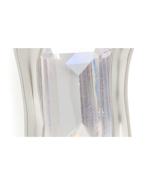 Kate Spade White Molten Glass Statement Stud Earrings