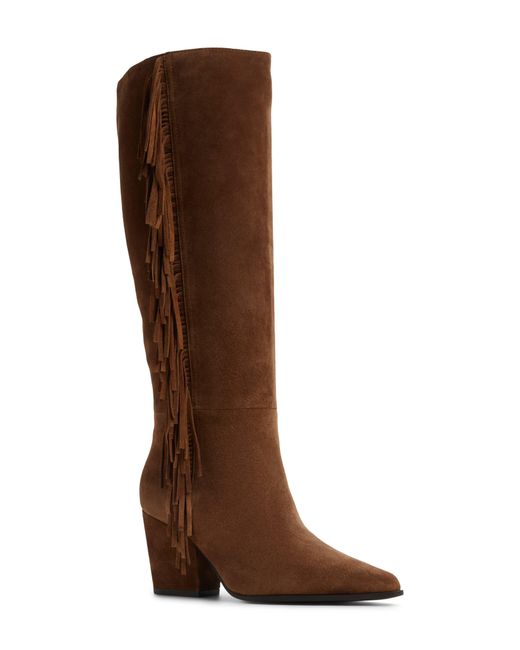 ALDO Brown Kaelya Knee High Boot