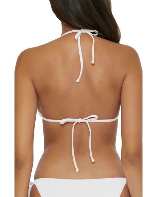 Becca Brown Color Code Triangle Bikini Top