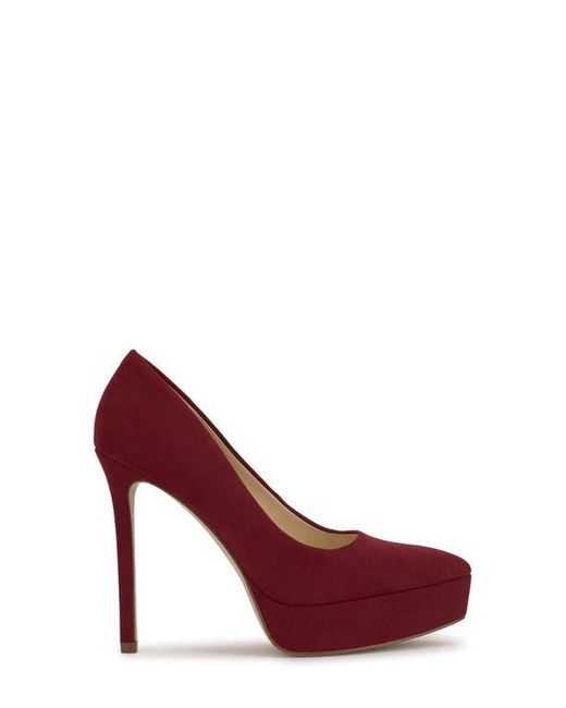 Jessica Simpson Red Sinelia Pointed Toe Platform Pump