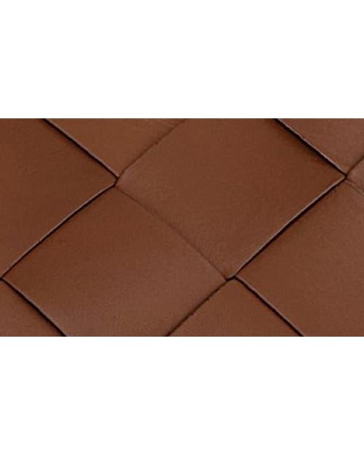 Rebecca Minkoff Brown Mini Frankie Woven Leather Tote