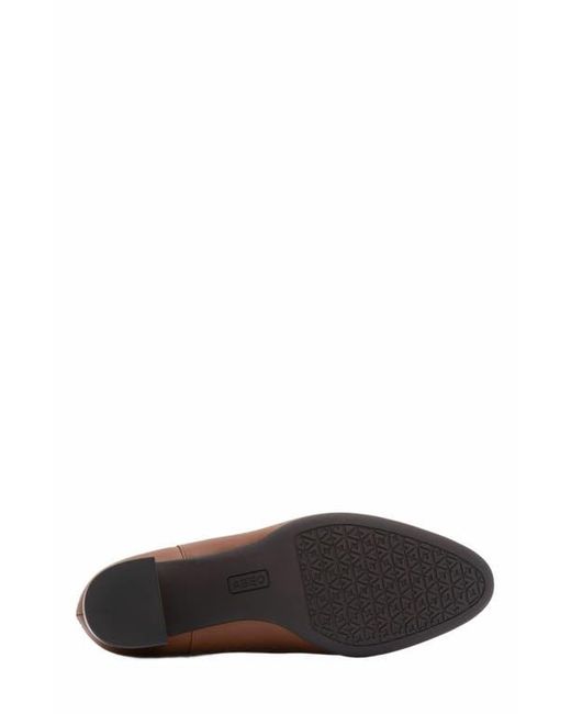 ABEO Brown Plaza Back Zip Boot