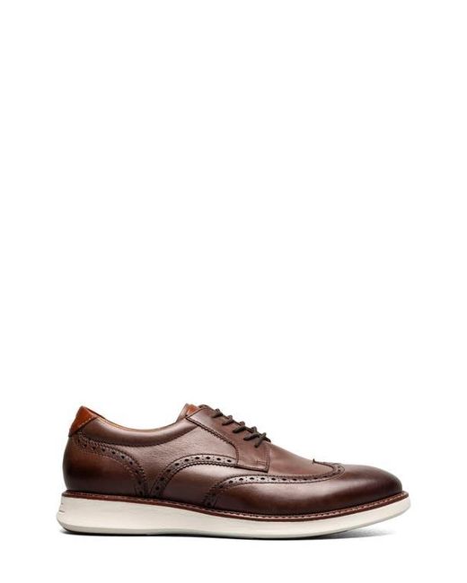 Florsheim Brown Launch Wingtip Derby for men