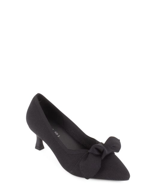 Tahari Black Limoges Pump