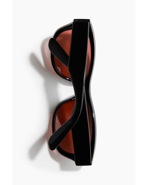 H&M Brown D-Frame Sunglasses for men