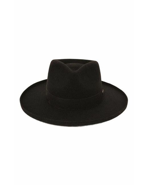 Two Roads Hat Co. Black Echo Park Fedora Hat for men