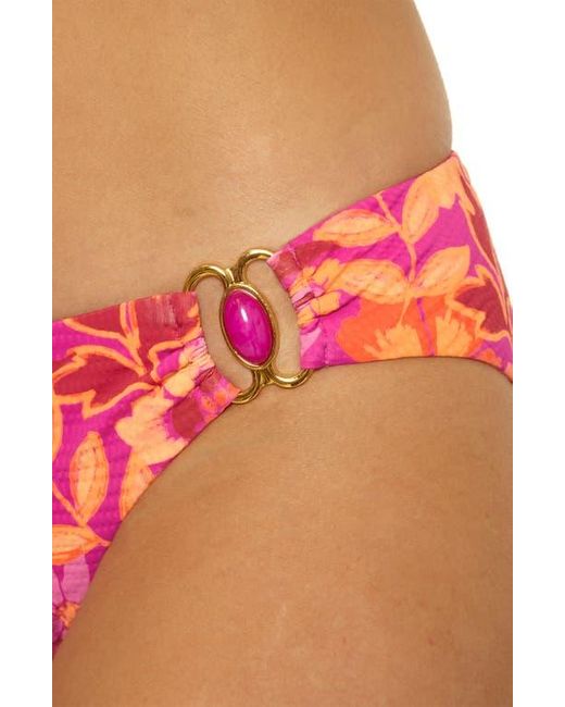 Becca Red Copacabana Ring Hipster Bikini Bottoms