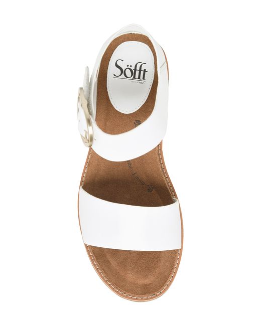 Söfft White Bali Sandal