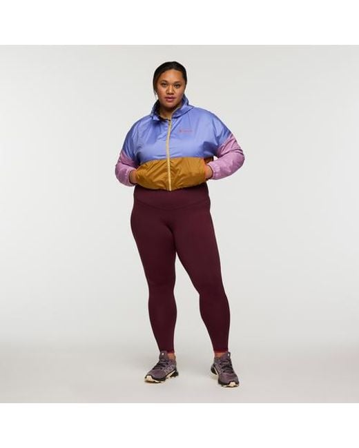 COTOPAXI Purple Teca Crop Jacket