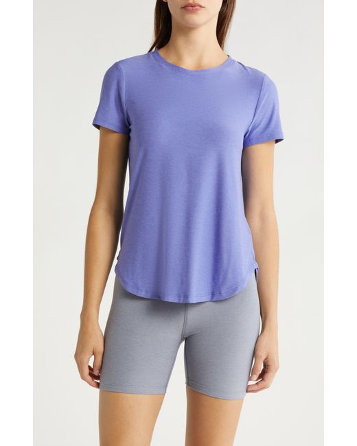 Beyond Yoga Blue On The Down Low T-shirt