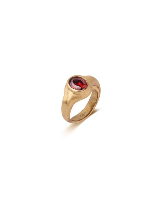 Retro Chic White Fig Ring